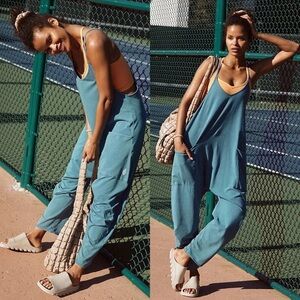 Free people Movement hydro Blue hotshot onesie